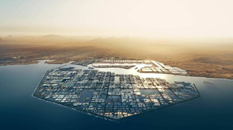 Work starts at world's largest green hydrogen project in NEOM