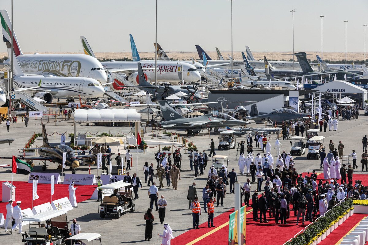 Dubai Airshow 2023 takes flight today welcoming  over 1,400 participants