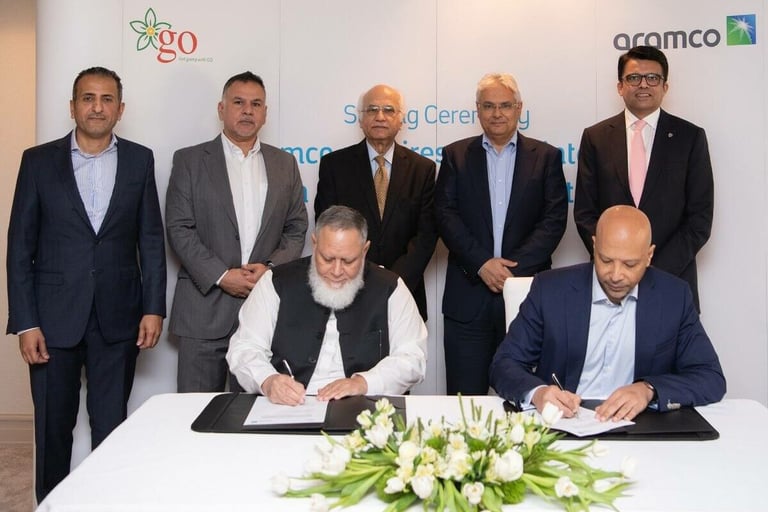 Saudi Aramco makes first entry into Pakistan's fuel retail markets with 40 percent acquisition of GO