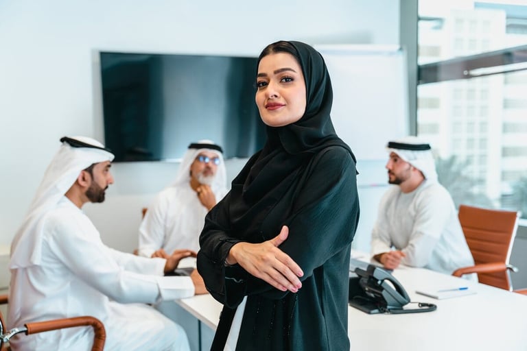 نسبة مشاركة المرأة السعودية في المناصب الإدارية تبلغ 42.5 في المئة