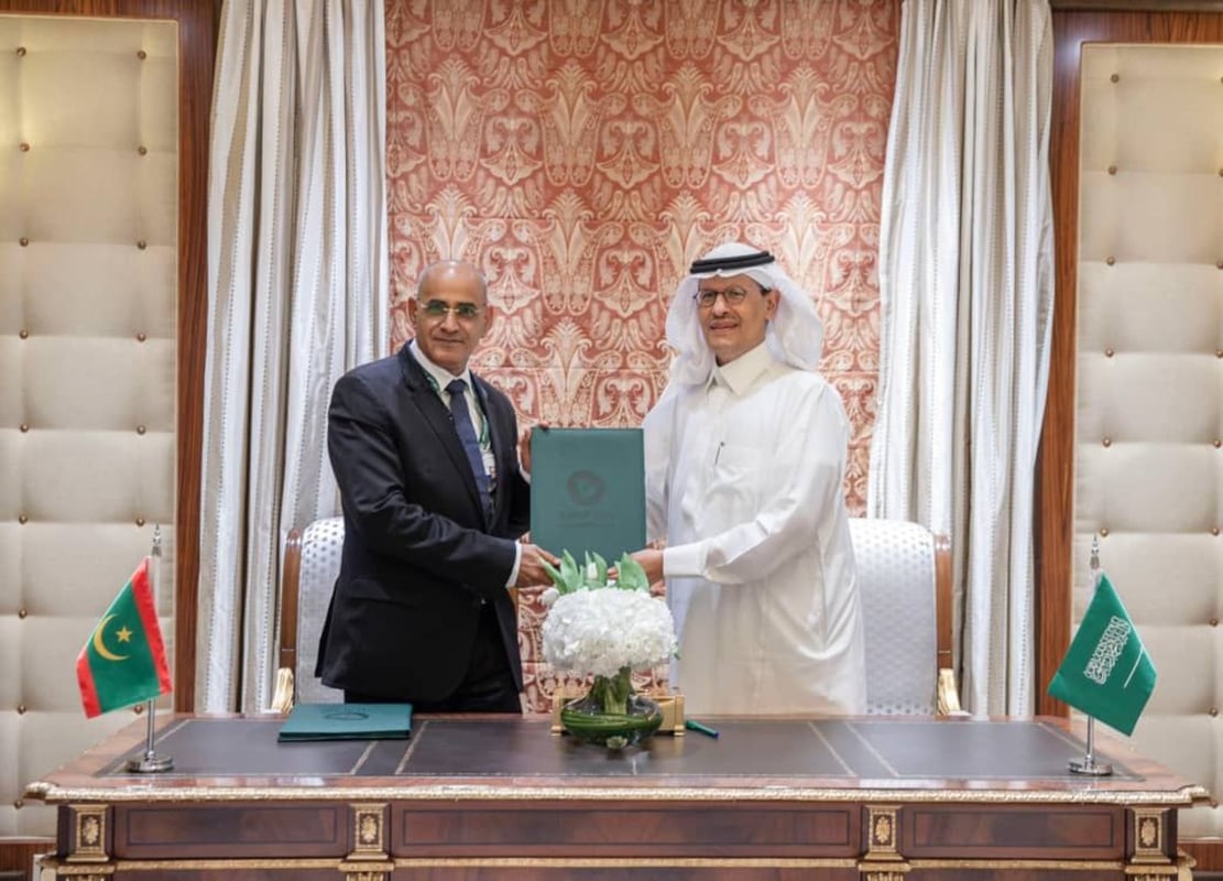 Saudi Arabia, Mauritania to cooperate in electricity, renewable energy, and clean hydrogen