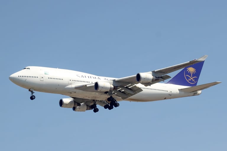 الخطوط السعودية ضمن شركات طيران الأوائل عالميًا في دقة مواعيد وصول وإقلاع الرحلات