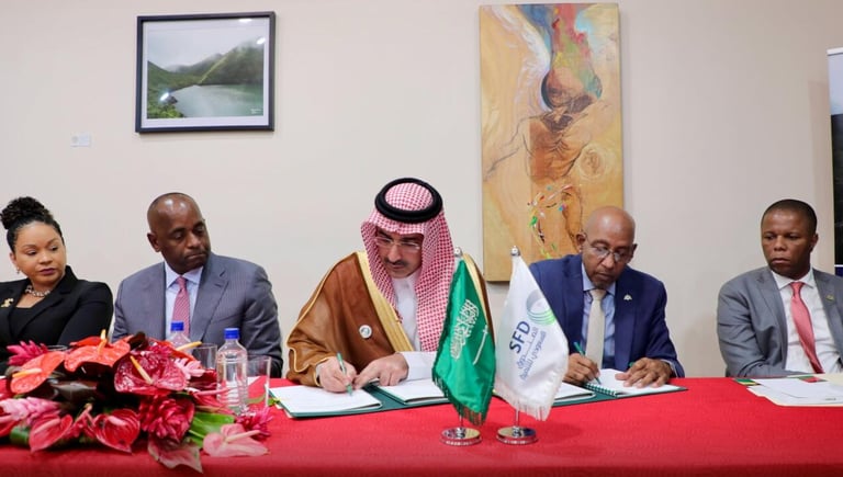 Saudi fund to finance $41-million infrastructure rehabilitation project in Dominica