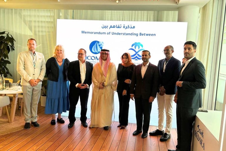 SRSA, ICOMIA sign MoU to advance coastal tourism in the Red Sea 