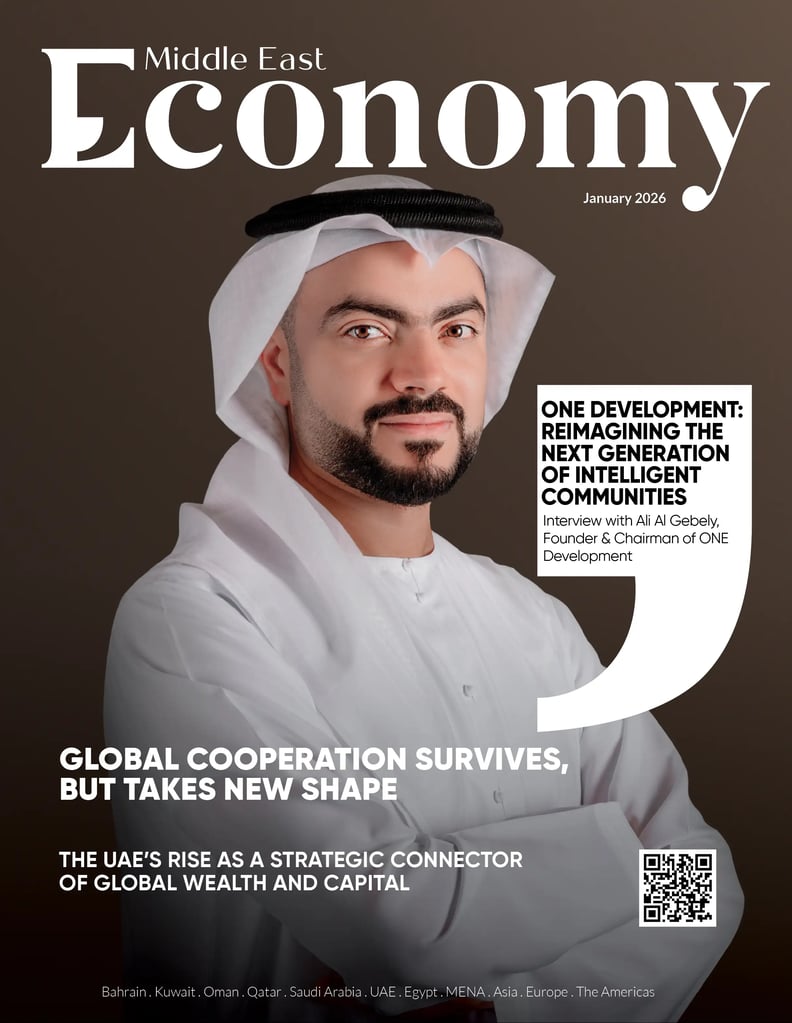 Ali Al Gebely, Economy Middle East January 2026
