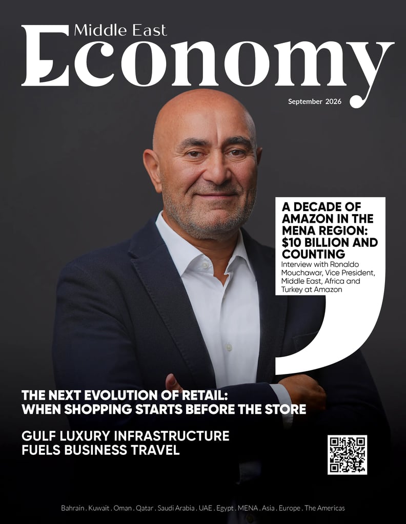 Ronaldo Mouchawar, VP, Amazon on Economy Middle East cover