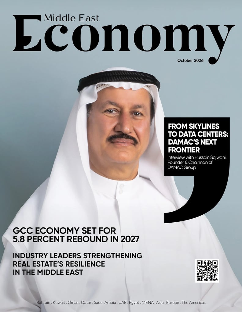 Hussain Sajwani on Economy Middle East Magazine cover - October 2026