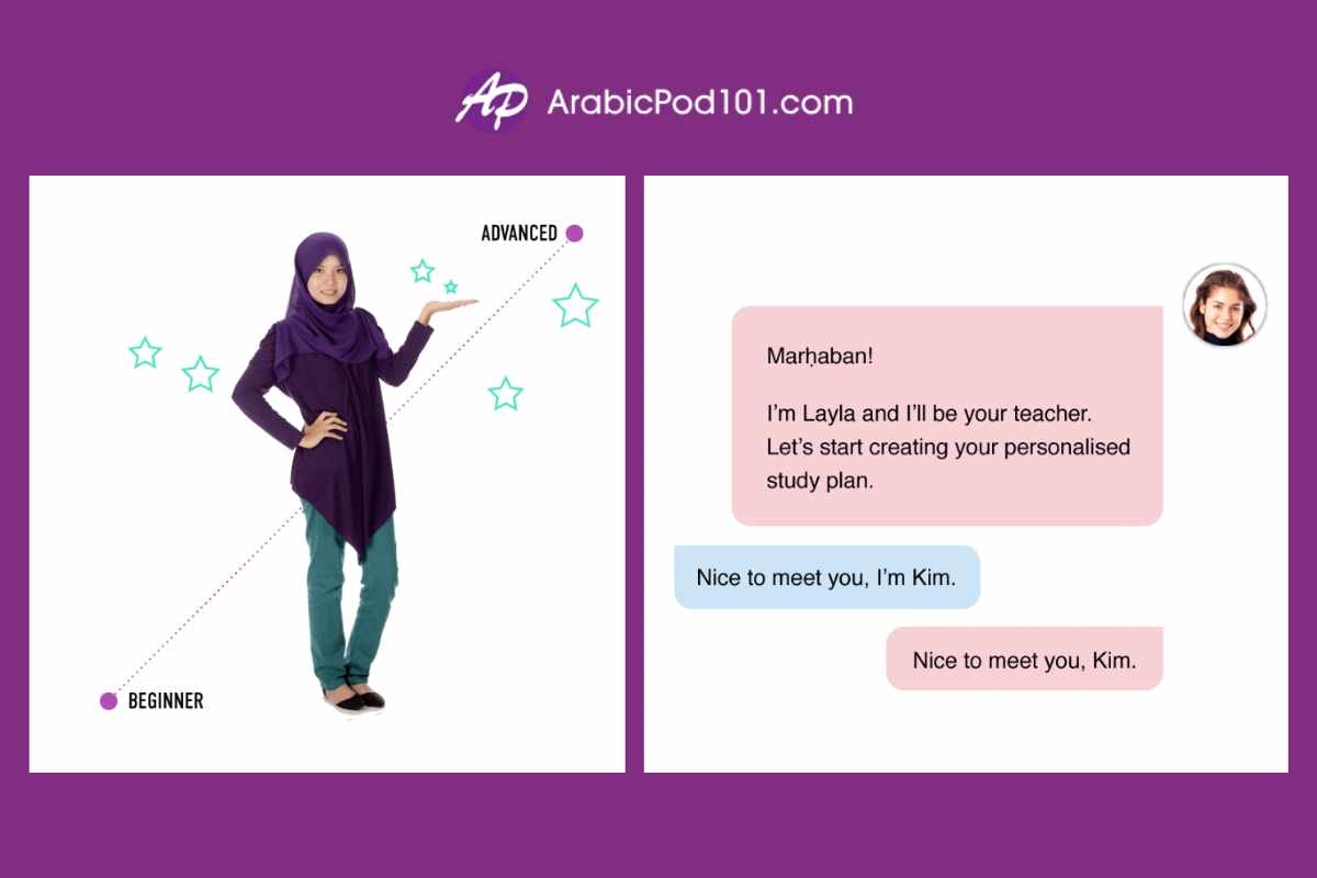 app for learning Arabic language