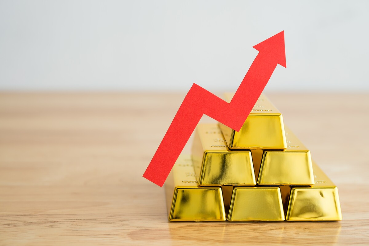 Gold prices rise 